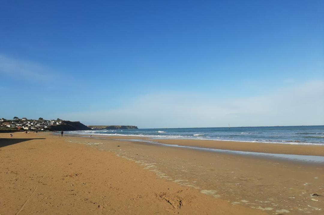 Les Heures Tranquilles - Vue Mer - 50M De La Plage Saint-Côme-de-Fresné Exteriör bild